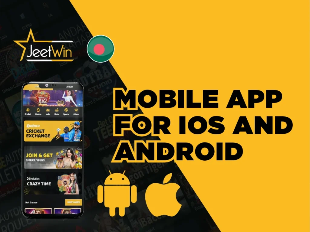 Jeetwin application for Android and iOS